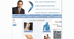Desktop Screenshot of juanolayamd.com